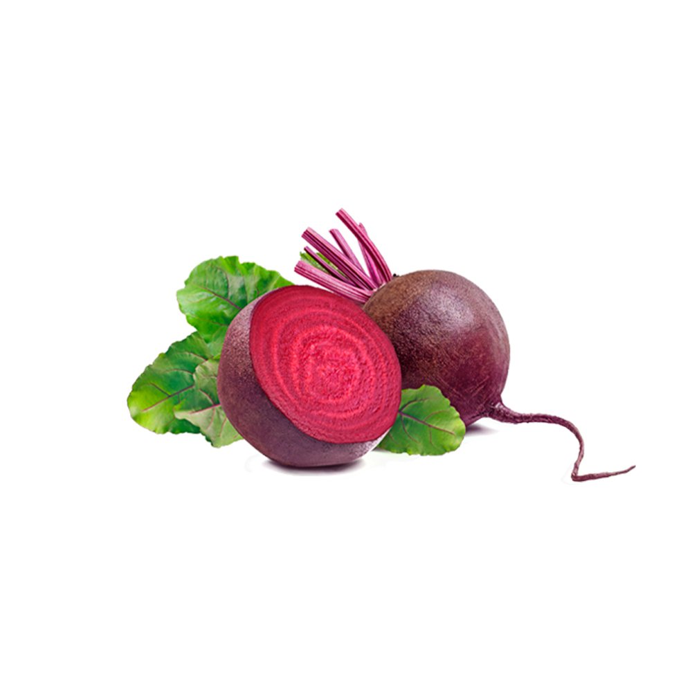 Dehydrated red beet root powder macro photography