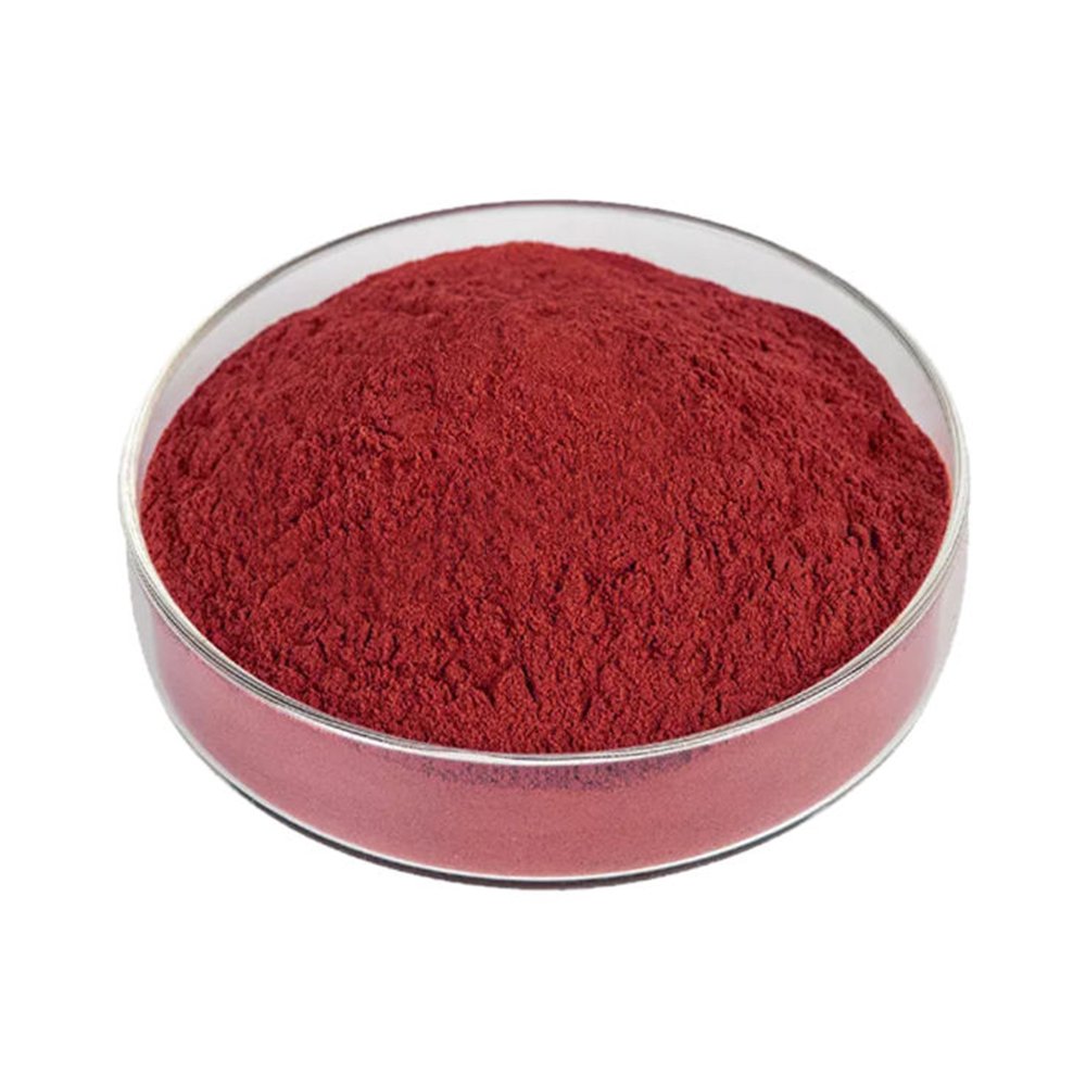 Orange red Annatto Seed Powder fine powder detail